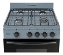 Cocina Multigas Ormay Vita Gris 4 Hornallas 91l Clase A C Gris