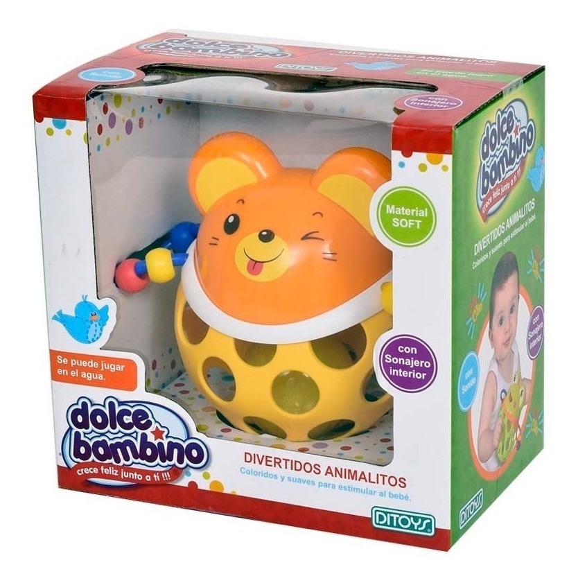Divertidos Animalitos Raton Dolce Bambino Ditoys