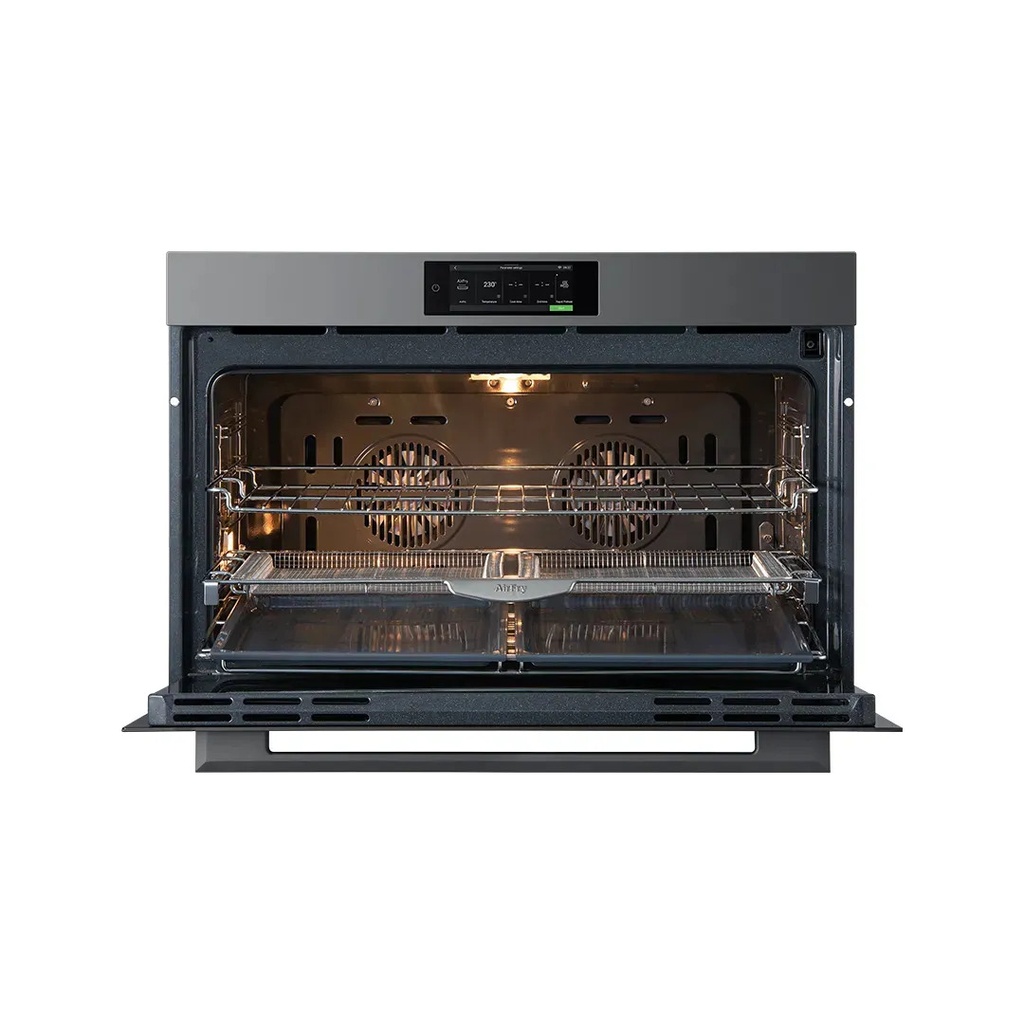 Horno Eléctrico Empotrable Vondom Wifi Pirolítico 133l Negro