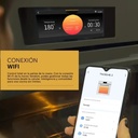 Horno Eléctrico Empotrable Vondom Wifi Pirolítico 133l Negro