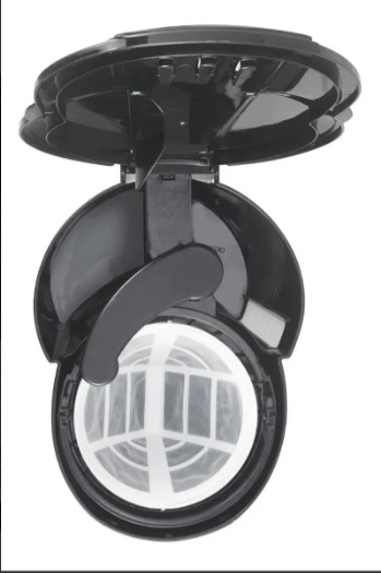 CAFETERA MIDEA 1.25 L NEGRA