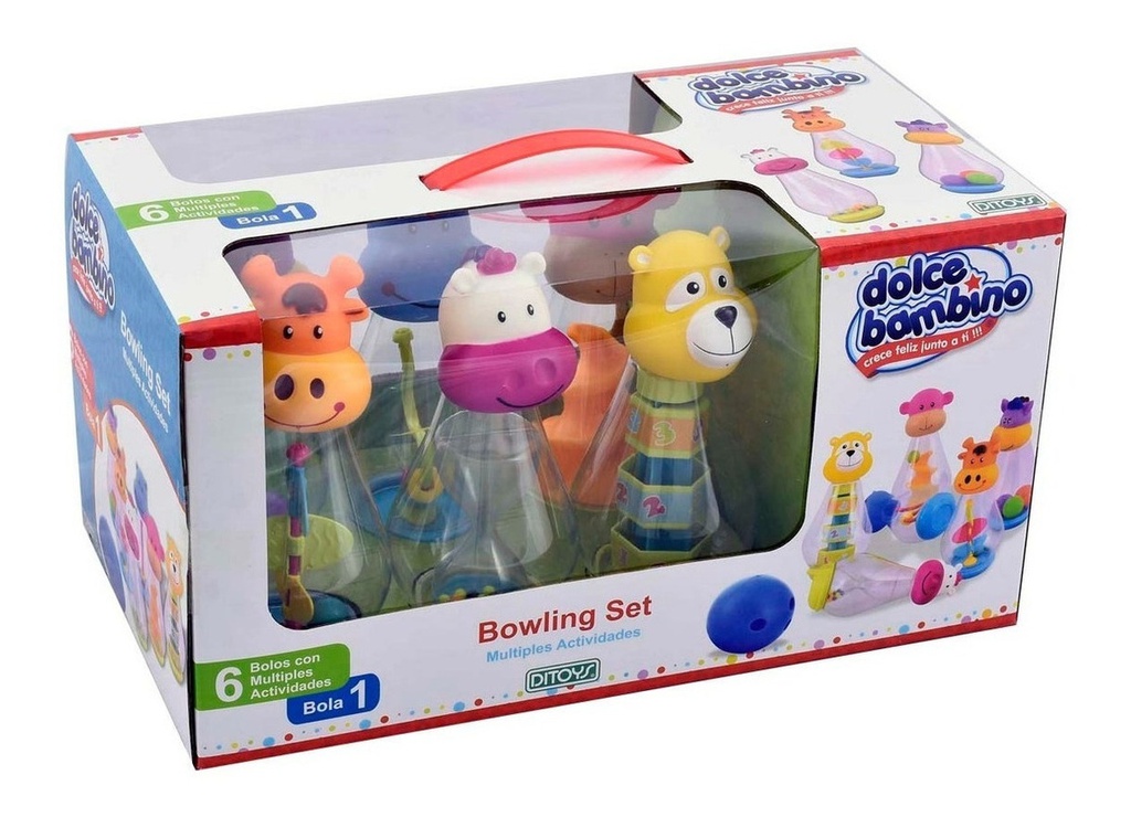 Set De Bolos De Bowling Dolce Bambino Ditoys
