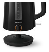 Pava Eléctrica 1.7 Litros Philips Hd9368/00 Negra 2200w