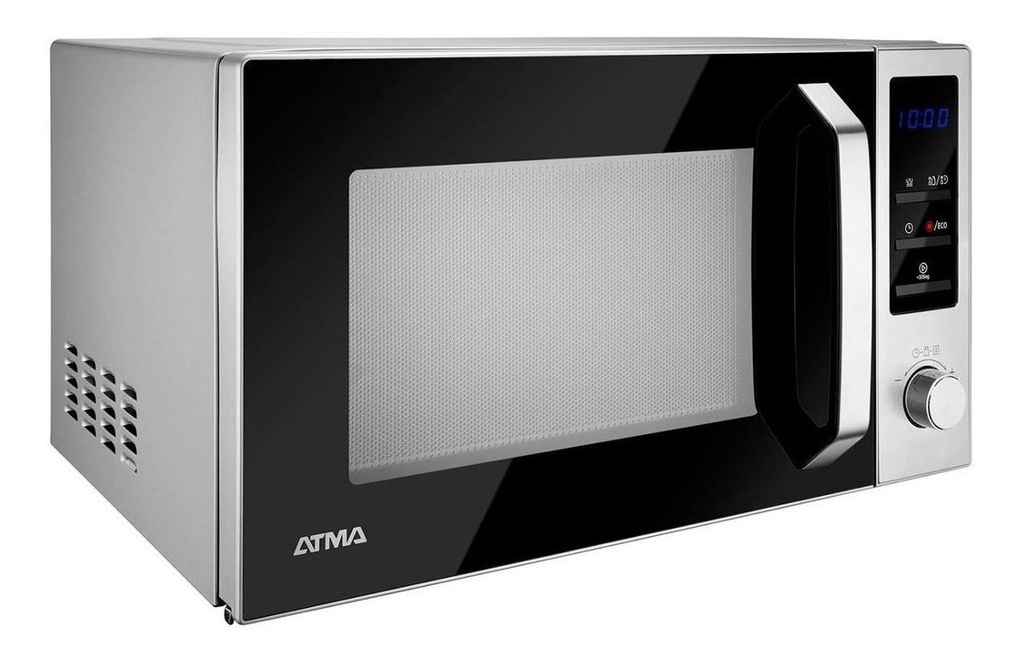 Microondas Grill Atma Md1823gn   Acero Inoxidable 23l 220v