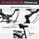 BICICLETA OXEA CAMPUS DAMA R26 NEGRA/ROSA