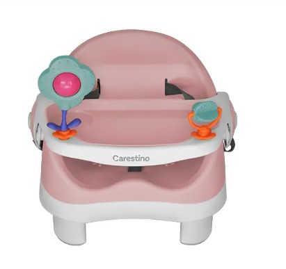 SILLA DE COMER CARESTINO BOOSTER SL003-ROSA