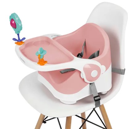 SILLA DE COMER CARESTINO BOOSTER SL003-ROSA