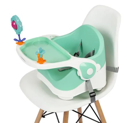 SILLA DE COMER CARESTINO BOOSTER NEW VERDE AGUA