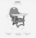 SILLA DE COMER OSAKA BOOSTER SL008-VE