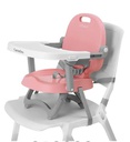 SILLA DE COMER OSAKA BOOSTER SL008-ROSA
