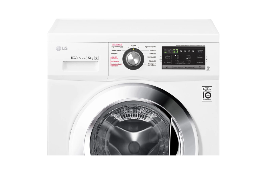 LAVARROPAS LG WM8516WE6 FRONTAL 8,5 KG INVERTER