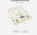 ALFOMBRA ANTIGOLPES CARESTINO 120X180 PASEO AL102