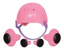 Muñeca Carolin Con Scooter Violeta Original Ditoys Lila