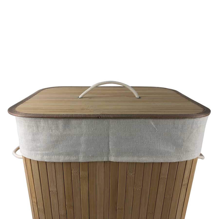 CESTO PLEGABLE BAMBU VONNE ORG020 RECTANGULAR
