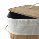 CESTO PLEGABLE BAMBU VONNE ORG020 RECTANGULAR