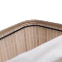 CESTO PLEGABLE BAMBU VONNE ORG106 38CM X 28CM X 16CM
