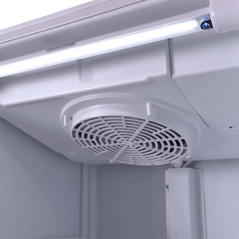 Exhibidora Vertical Inelro Dmt 400 R290 Blanca P.led