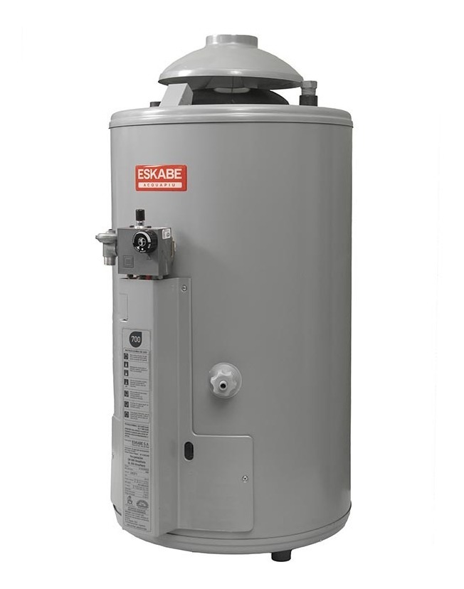 Termotanque Eskabe Acquapiú A4 Sv Gris 40 L 700 Lts/h