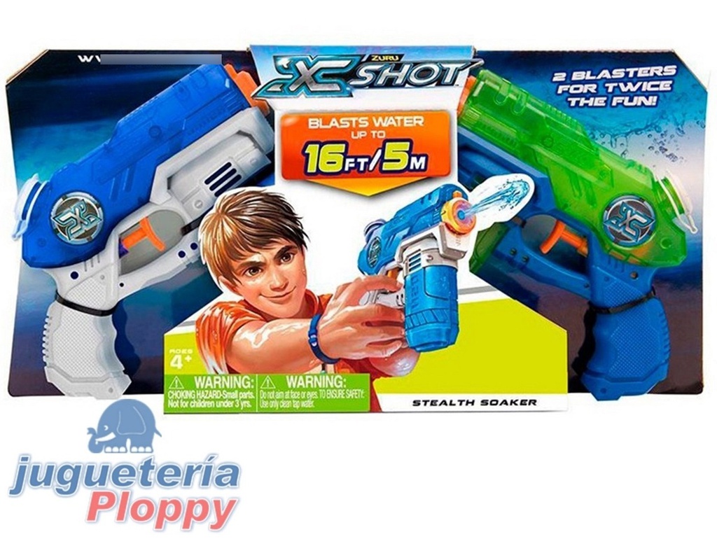 Pistola X Shot Zuru Water Blaster Double