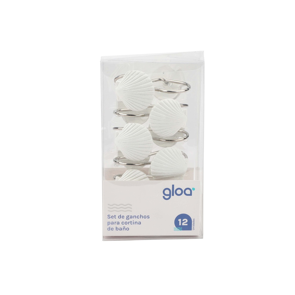 SET DE GANCHOS PARA CORTINA GLOA SGR-05