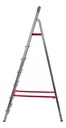 ESCALERA LUSQTOFF DE ALUMINIO 7 GRADOS ESL21577