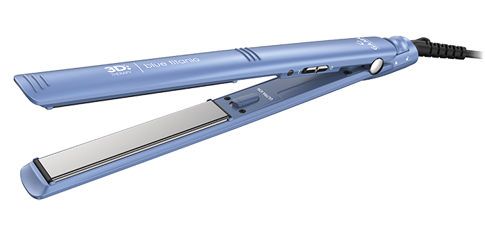 PLANCA DE CABELLO GAMA ELEGANCE 3D BLUE TITANIO