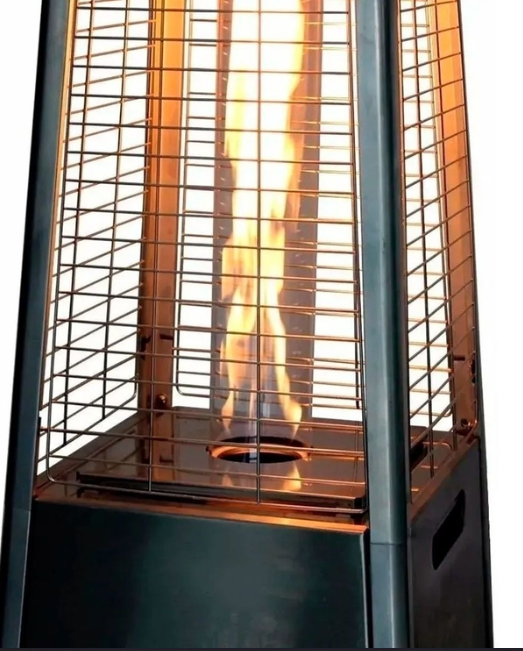 ESTUFA PREMIUM HOME PIRAMIDE EXTERIOR ACERO INOXIDABLE 526