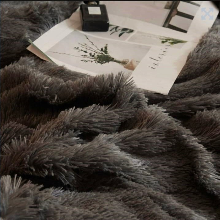 ACOLCHADO PV PLUSH KING 280X230 GRIS 1008