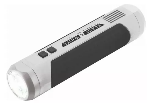 COMPRESOR BLACK & WHITE BWR150 INFLADOR CON LINTERNA RECARGABLE