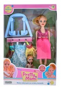 Muñeca Pretty Mami Ditoys Con Accesorios