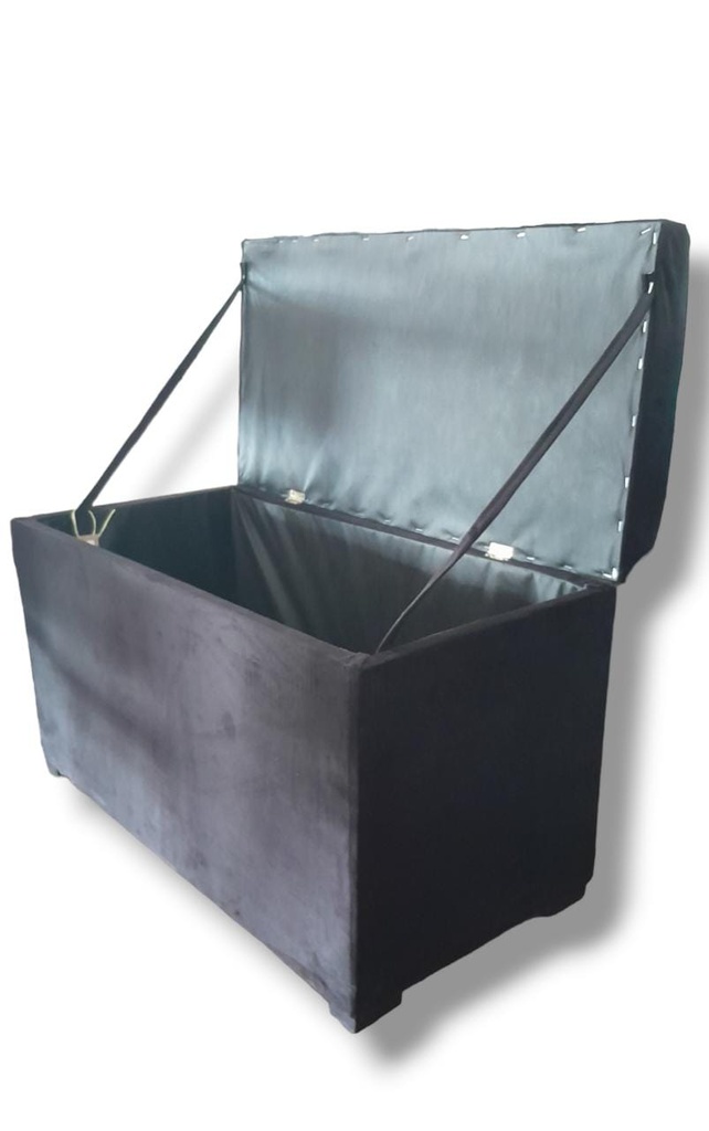 BAULERA MADERO SMART BASTON NEGRO 0.80MTS