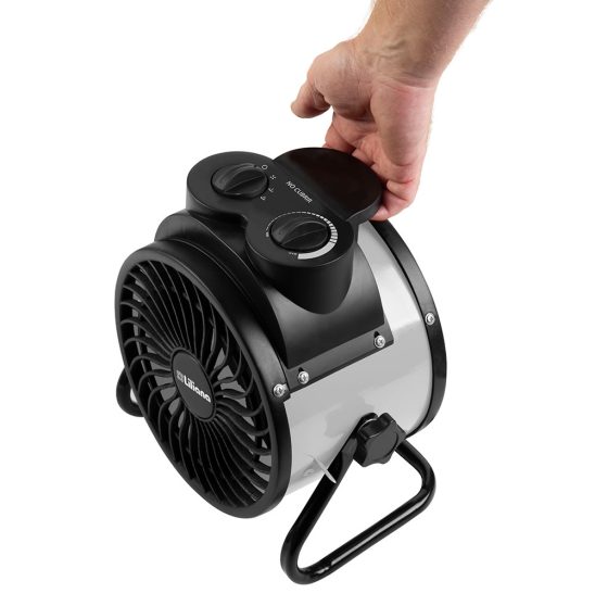 CALOVENTOR LILIANA &quot;HEATCYCLONE&quot; BLANCO/TIZA 1200/2400W CCCFI700G