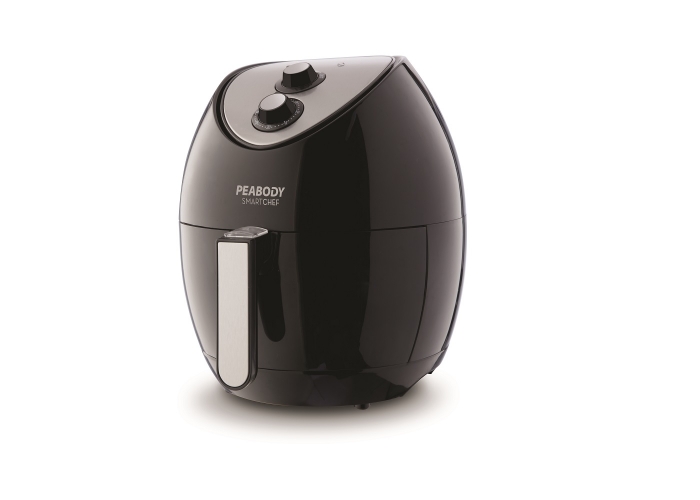 FREIDORA SIN ACEITE PEABODY PE-AF605N MEC NEGRA
