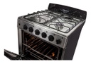 Cocina Aurora Argenta Xle 4 A Gas/eléctrica Acero 220v