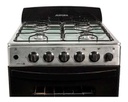 Cocina Aurora Argenta Xle 4 A Gas/eléctrica Acero 220v
