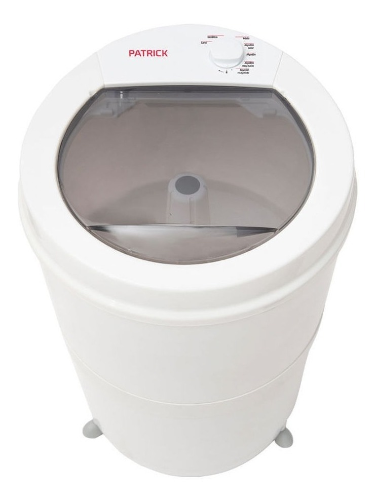 Lavarropas Semiautomático Patrick Lrpk57sb Blanco 5kg 220 v