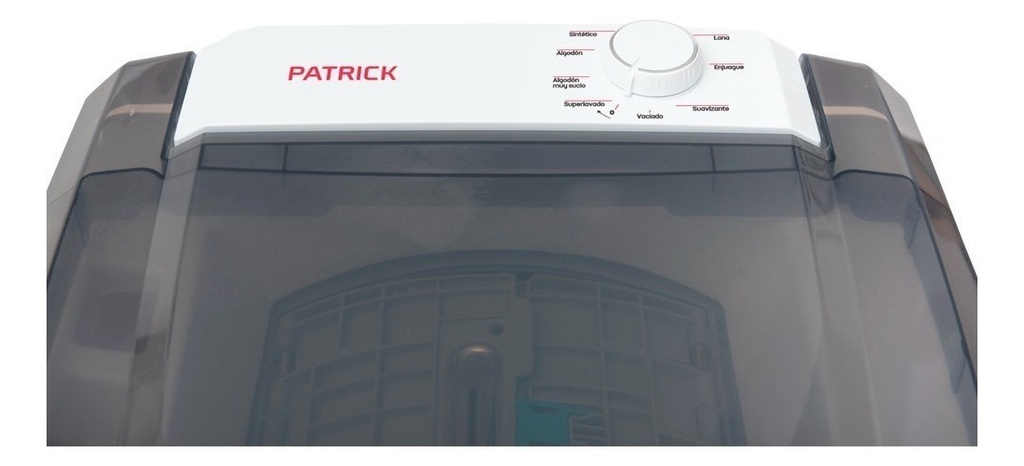 Lavarropas Semiautomatico Patrick 7kg Ltpk79sb Blanco 220v