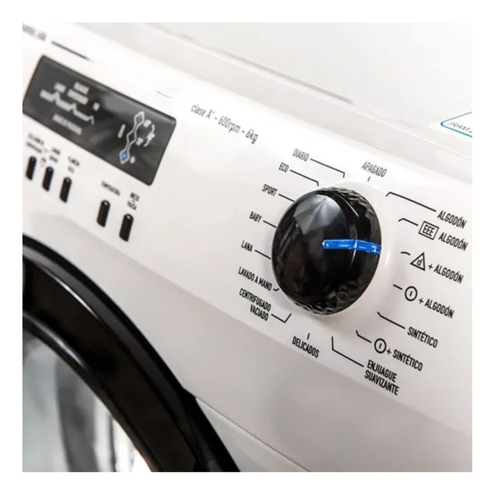 Lavarropas Automático Aurora Lavaurora 6506 Blanco 6kg 220 v