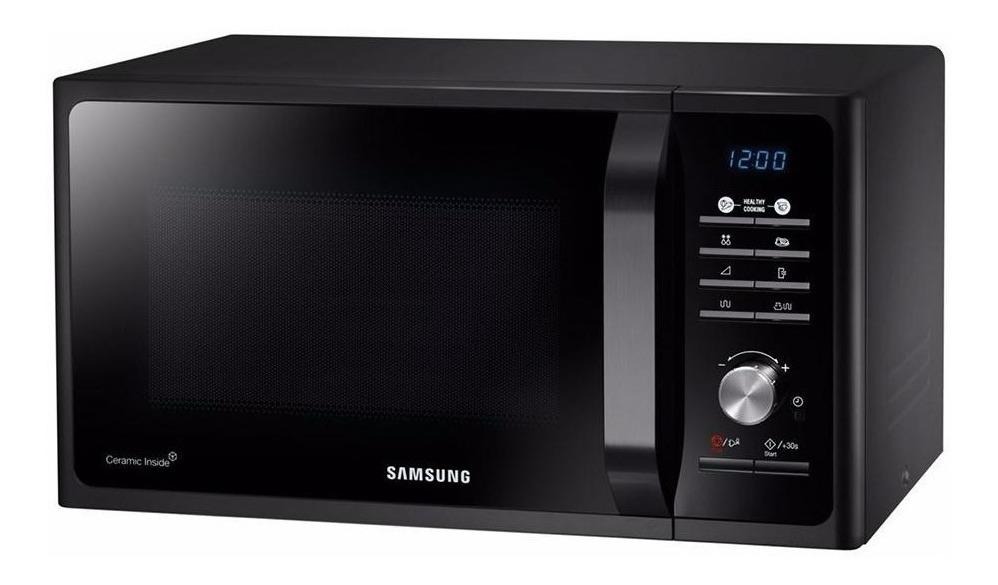 Microondas Grill Samsung Mg23f3k3t  Negro 23l 220v
