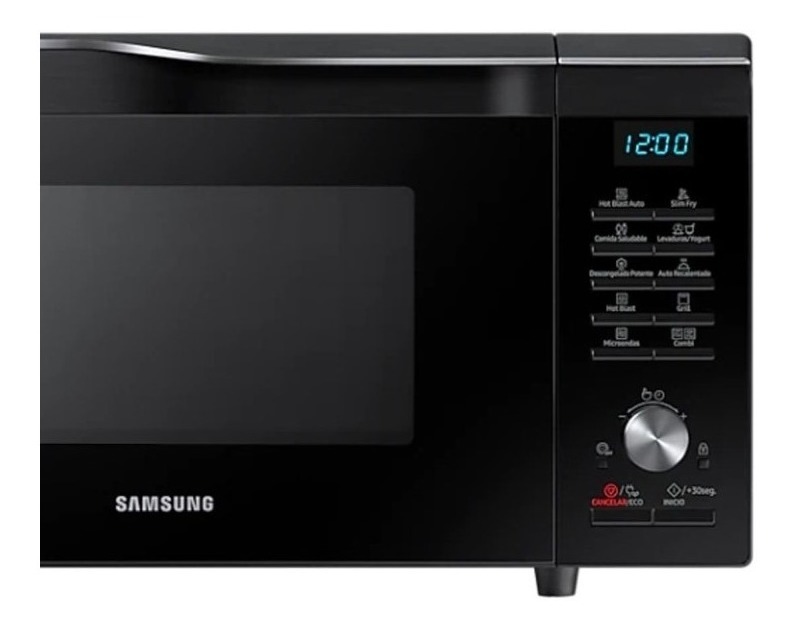 Microondas Grill 28l Samsung Hot Blast Mc28m6055