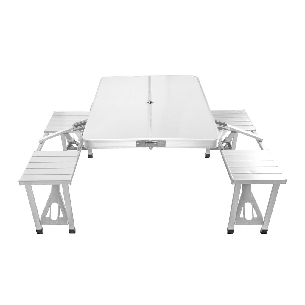 SET DE CAMPING KUSHIRO FSCI-P4BA PLEGABLE 4 BANCOS
