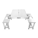 SET DE CAMPING KUSHIRO FSCI-P4BA PLEGABLE 4 BANCOS