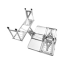 SET DE CAMPING KUSHIRO FSCI-P4BA PLEGABLE 4 BANCOS