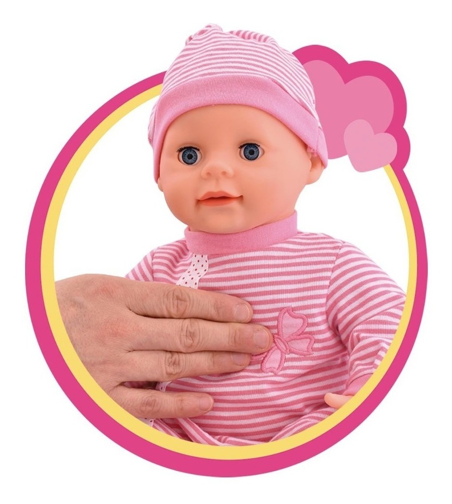 Muñeca Bebote Gaby Hora Comer Interactiva Habla Canta Ditoys