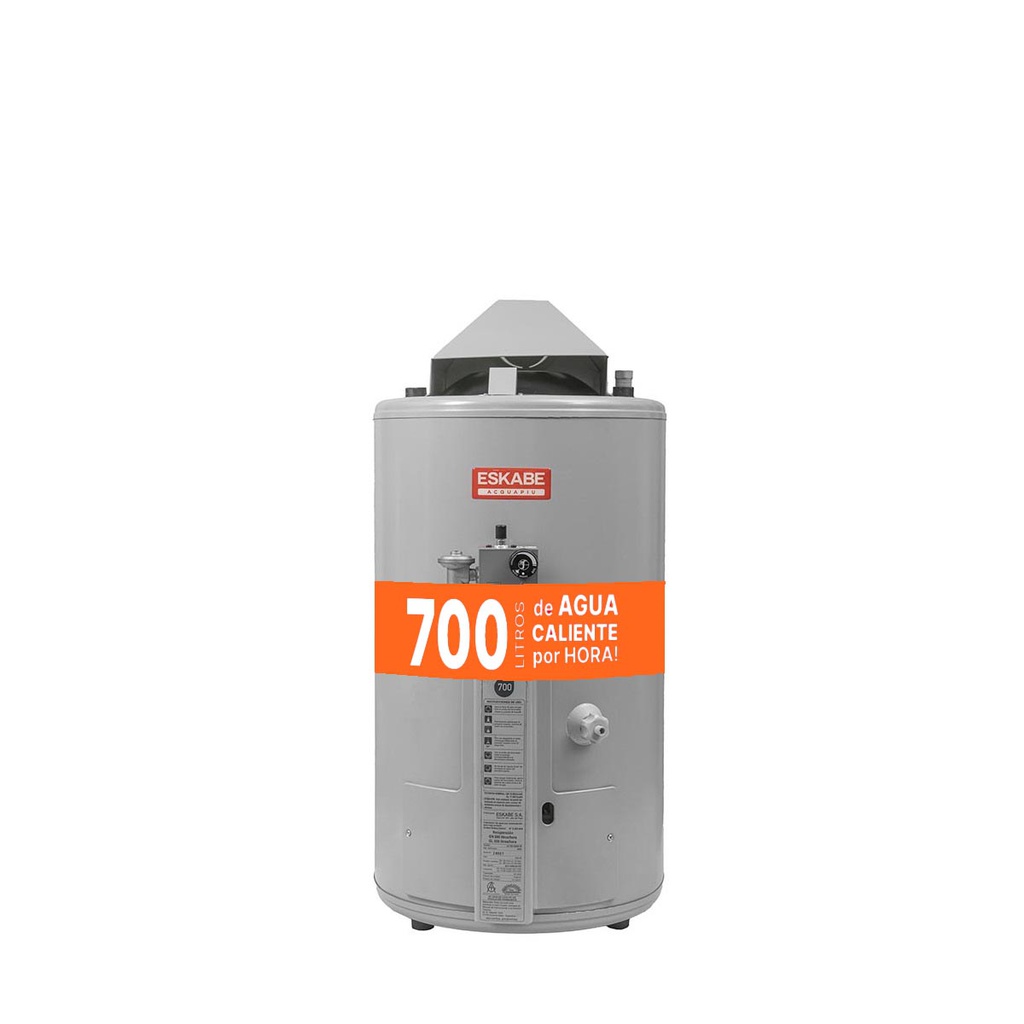 TT A GAS ESKABE A4 SH J ACQUAPIU 700 LTS/HS SALIDA HORIZONTAL MULTIG