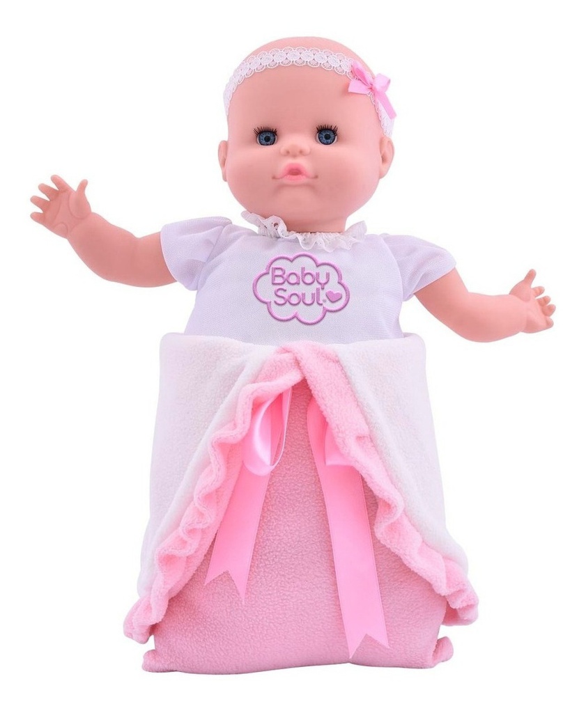Baby Soul Bebe Soft Ditoys Rosa