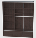 PLACARD ORLANDI PREMIUM CORRED.1,82 2PTAS/ 3CAJ JACARANDA 3122