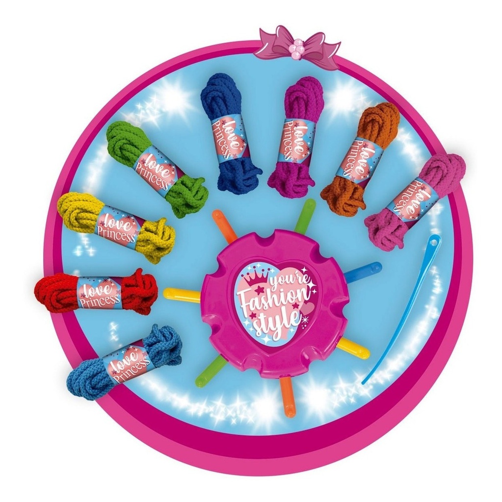Set Para Hacer Pulseras Colorful Bracelet Princesas Ditoys