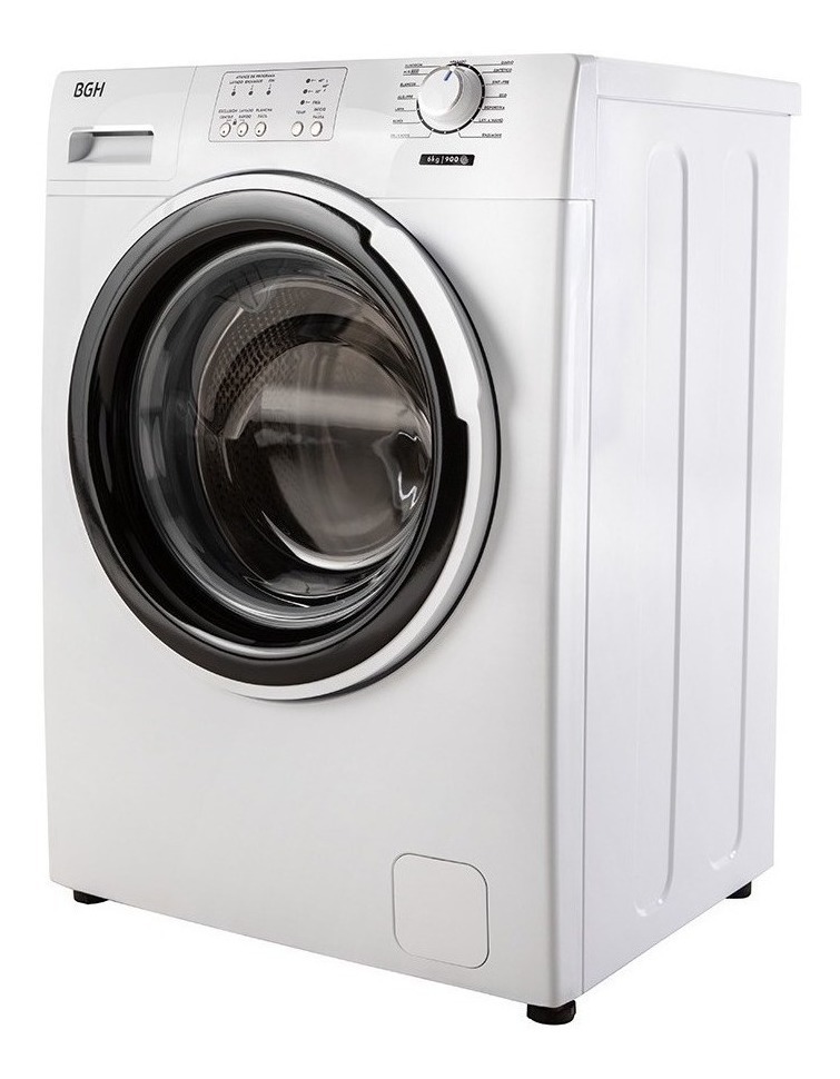 Lavarropas Automático Bgh Bwfa06w Blanco 6kg 220 v