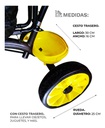 TRICICLO BABYMOVIL TZT60 CON LUZ CON CAPOTA, MANIJA